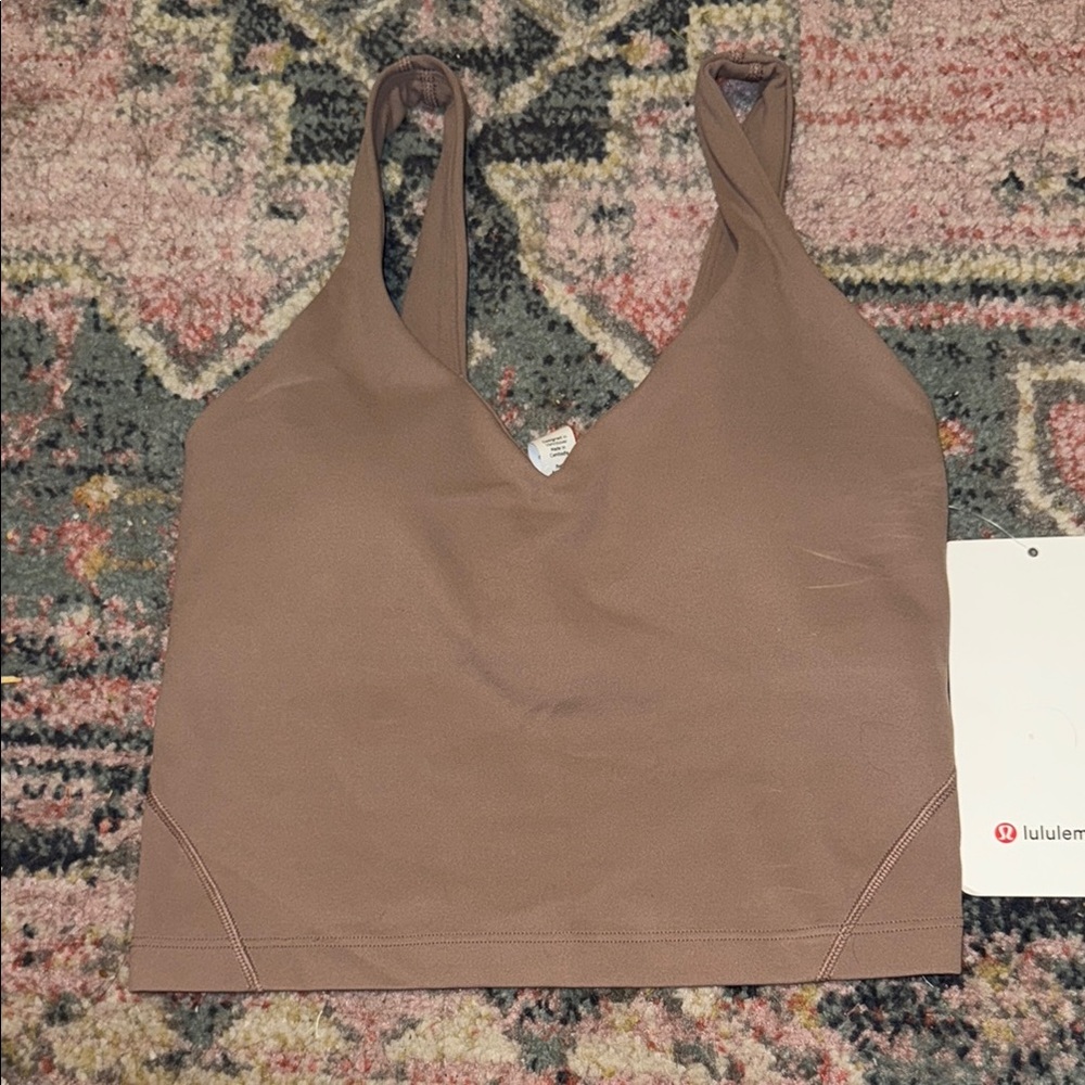 lululemon athletica Sports Bra in Brown